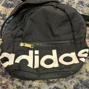 Adidas Gray and Black Backpack